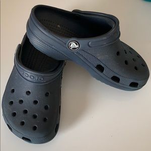 Boys Navy Crocs